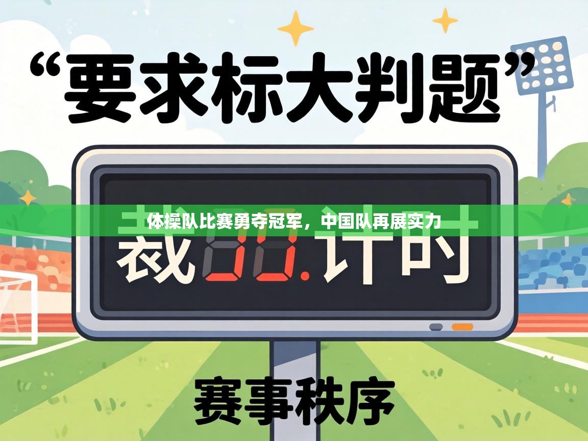 体操队比赛勇夺冠军,中国队再展实力 第1张